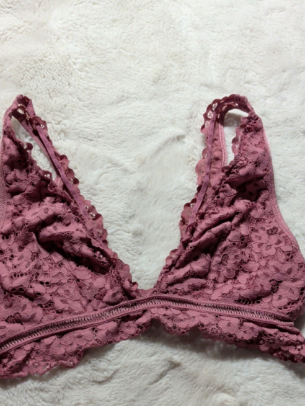 Victoria Secret Lace Bralette in Dusty Rose - Women's Intimates